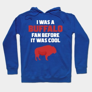 Funny Before Quote,I was a Buffalo Fan Beffore It was ,Cool Hoodie